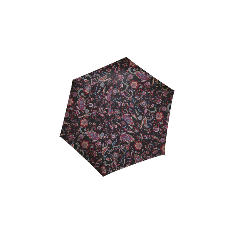 UMBRELLA POCKET MINI, Paisley Black
