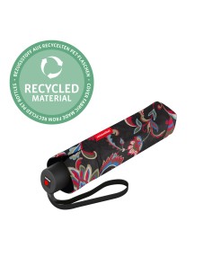 UMBRELLA POCKET CLASSIC, Paisley Black 2