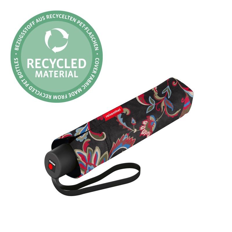 UMBRELLA POCKET CLASSIC, Paisley Black