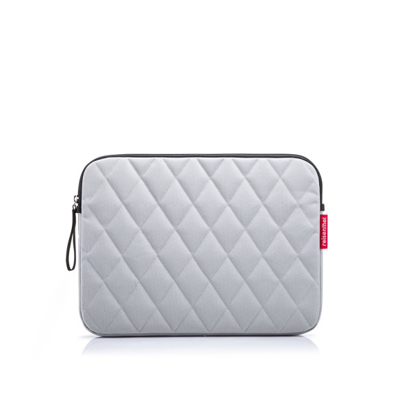 NOTEBOOK SLEEVE, Rhombus Light Grey