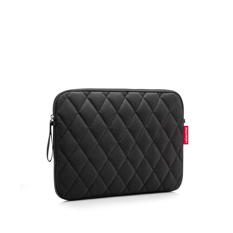 NOTEBOOK SLEEVE, Rhombus Black