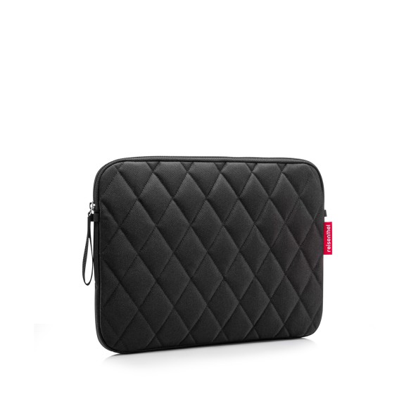 NOTEBOOK SLEEVE, Rhombus Black