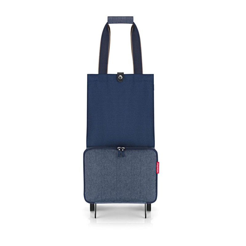 FOLDABLETROLLEY herringbone dark blue