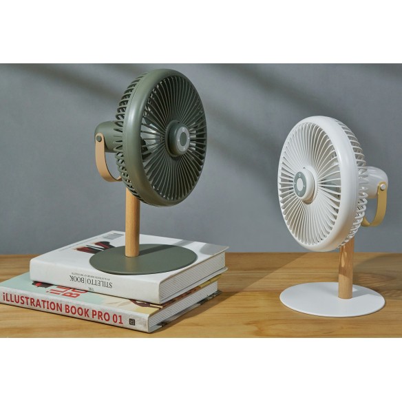 BEYOND PORTABLE DESK FAN LIGHT, Matte Smart Grey