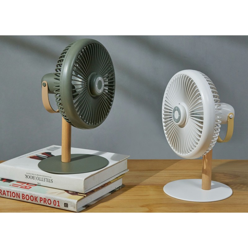 BEYOND PORTABLE DESK FAN LIGHT, Navy Green