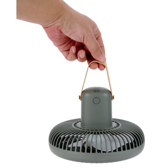 BEYOND PORTABLE DESK FAN LIGHT, Navy Green