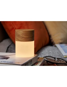 LARGE LEMELIA LIGHT, Natural Walnut Wood 2