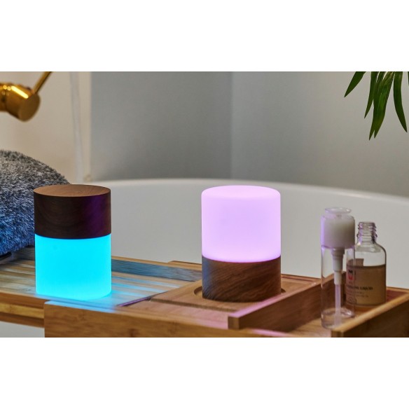 LARGE LEMELIA LIGHT, Natural Walnut Wood