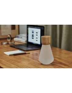 PENTAGON DESK BULB, Large White Ash Wood 2