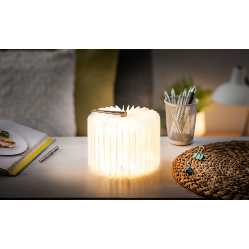 FABRIC SMART BOOK LIGHT, Mini Coffee Brown