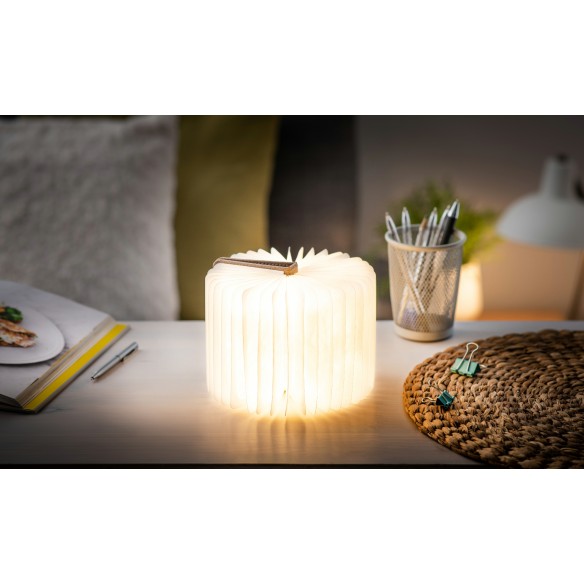 FABRIC SMART BOOK LIGHT, Mini Coffee Brown