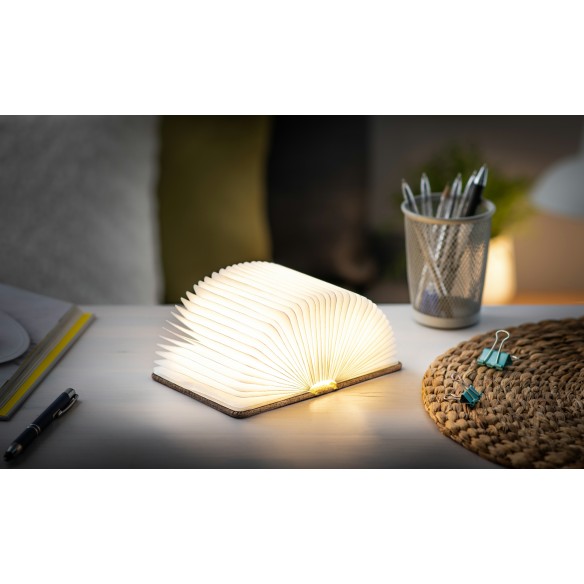 FABRIC SMART BOOK LIGHT, Mini Coffee Brown