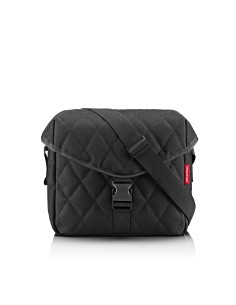 SADDLE BAG M, Rhombus Black
