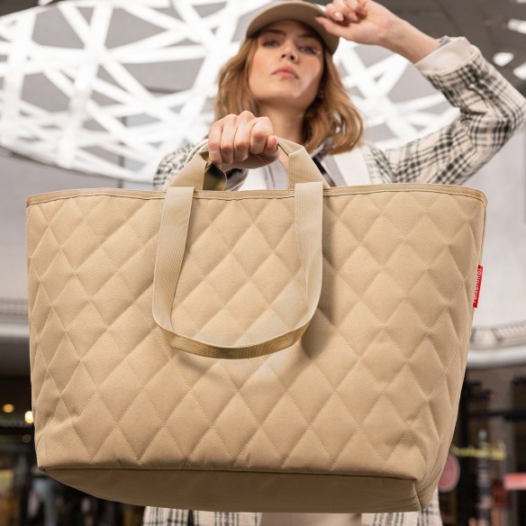 CLASSIC SHOPPER L,  Rhombus Ginger