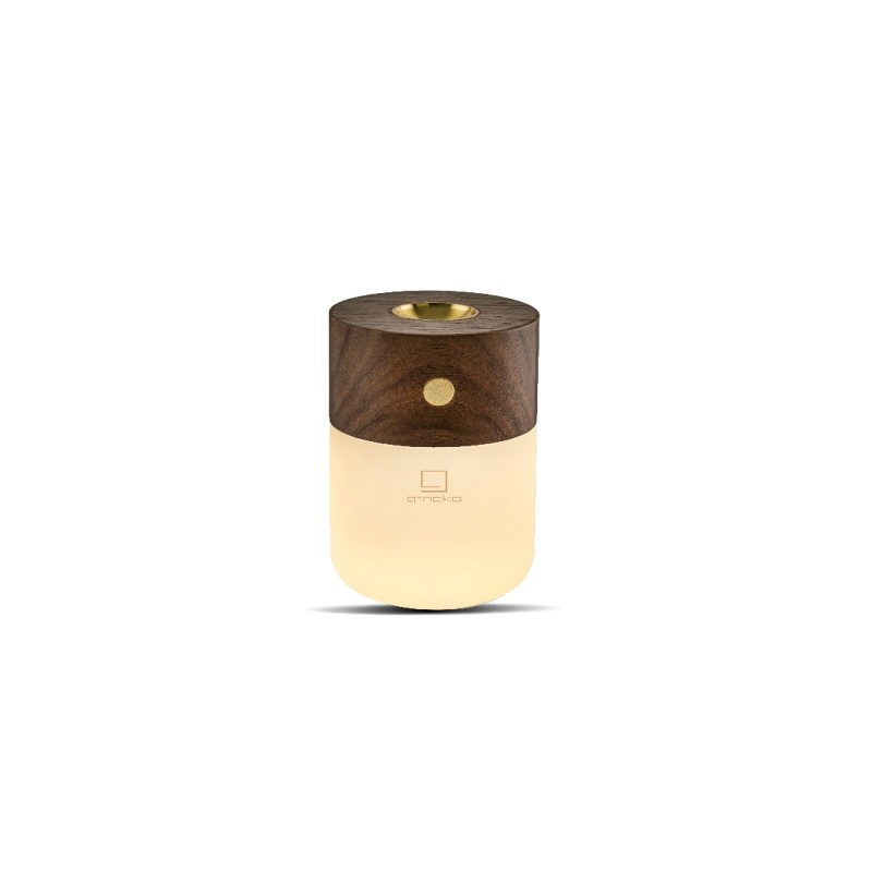 SMART DIFFUSER LAMP, Walnut Wood