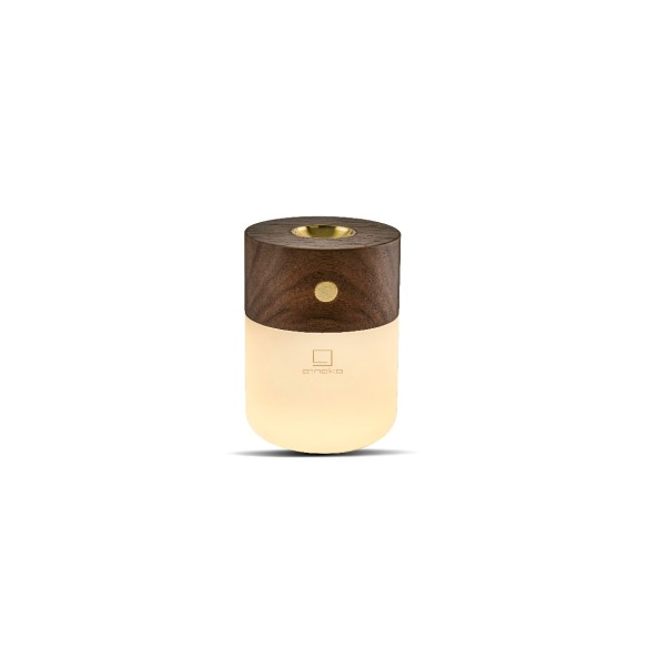 SMART DIFFUSER LAMP, Walnut Wood