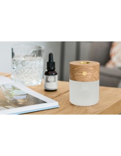SMART DIFFUSER LAMP, White Ash Wood