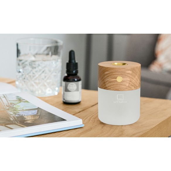SMART DIFFUSER LAMP, White Ash Wood
