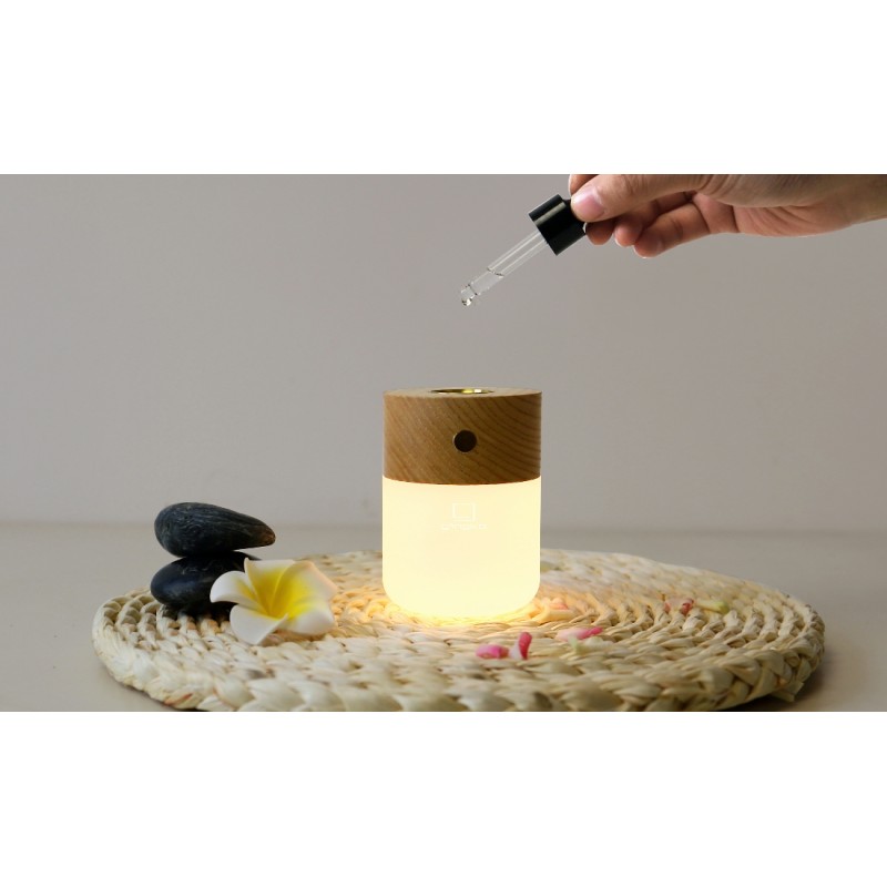 SMART DIFFUSER LAMP, White Ash Wood