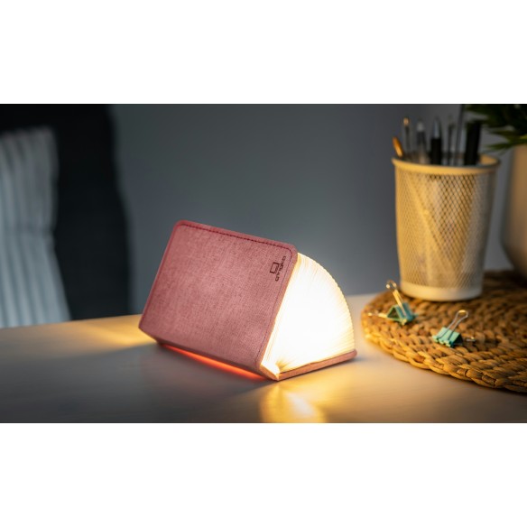 FABRIC SMART BOOK LIGHT, Mini Blush Pink