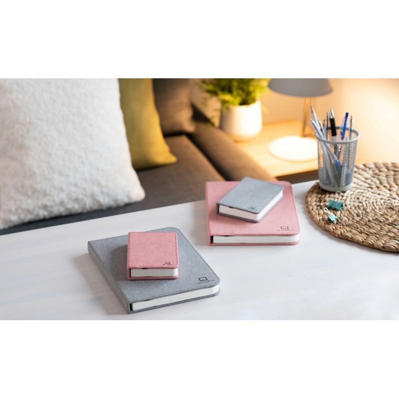 FABRIC SMART BOOK LIGHT, Mini Blush Pink