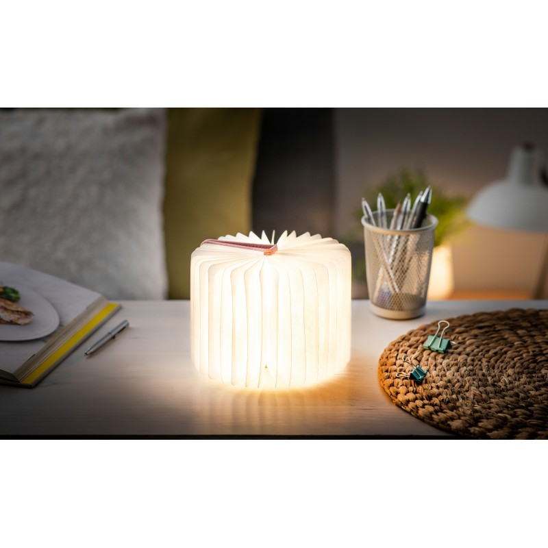 FABRIC SMART BOOK LIGHT, Mini Blush Pink