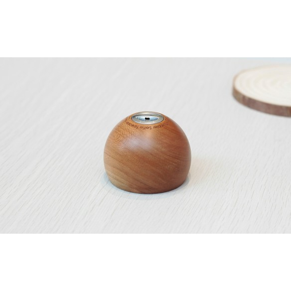 TUMBLER SELFIE SPEAKER, natural cherry wood