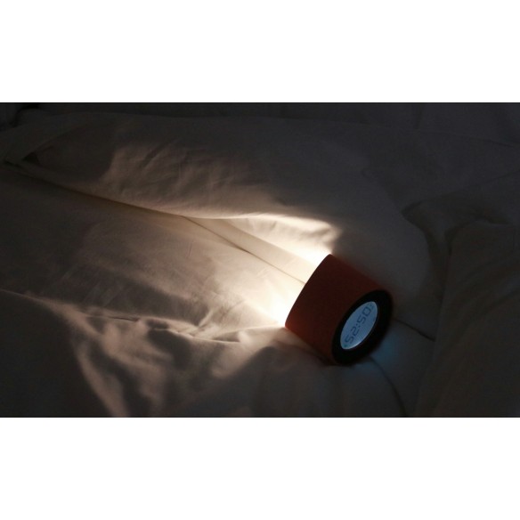 THE EDGE LIGHT ALARM CLOCK, Rose Red