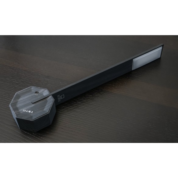 OCTAGON ONE RECHARGEABLE DESK LIGHT, Black