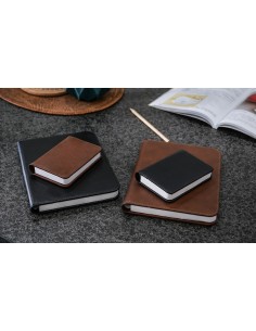 SMART BOOK LIGHT, Large Brown Leather 2