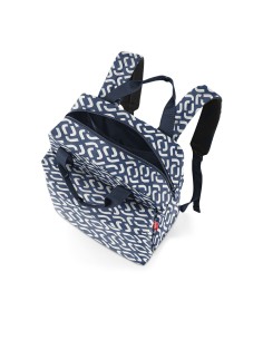 ALLDAY BACKPACK M Signature Navy 2