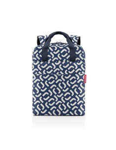 ALLDAY BACKPACK M Signature Navy