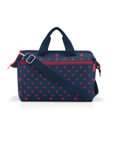 ALLROUNDER S POCKET Mixed Dots Red