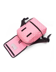 BACKPACK KIDS Panda Dots Pink 2