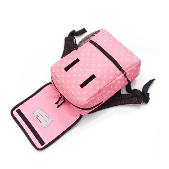 BACKPACK KIDS Panda Dots Pink