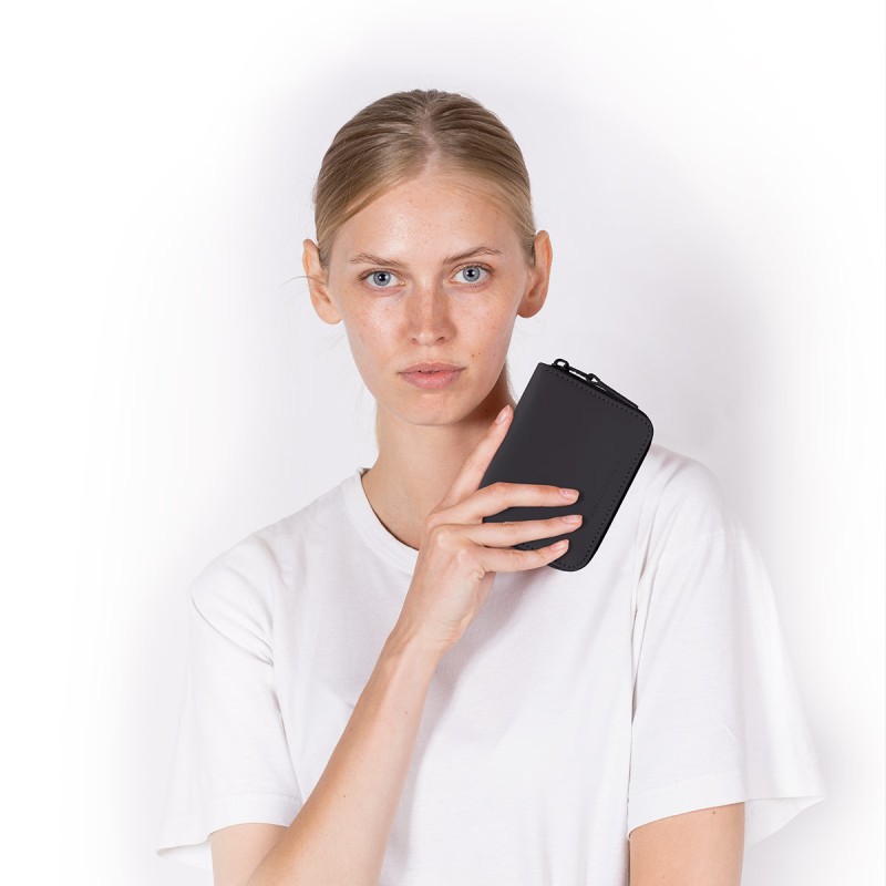 DENAR WALLET LOTUS, Black