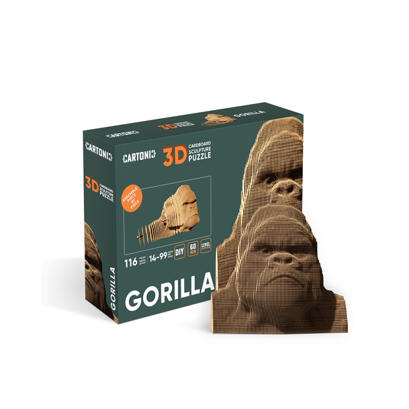 CARTONIC 3D PUZZLE Gorilla