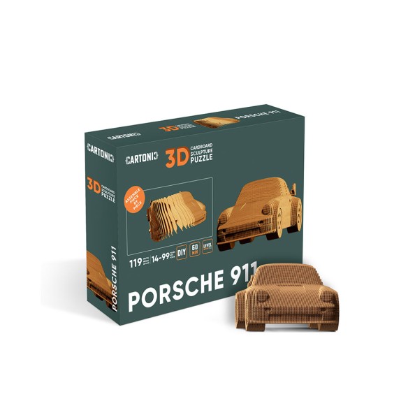 CARTONIC 3D PUZZLE PORSCHE 911