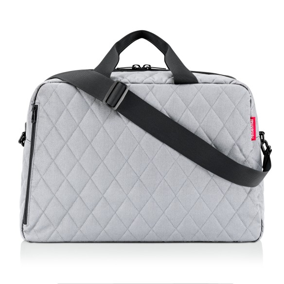 DUFFELBAG M Rhombus Light Grey
