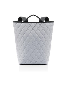 SHOPPER BACKPACK Rhombus Light Grey
