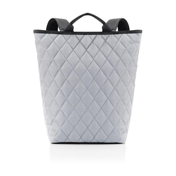 SHOPPER BACKPACK Rhombus Light Grey