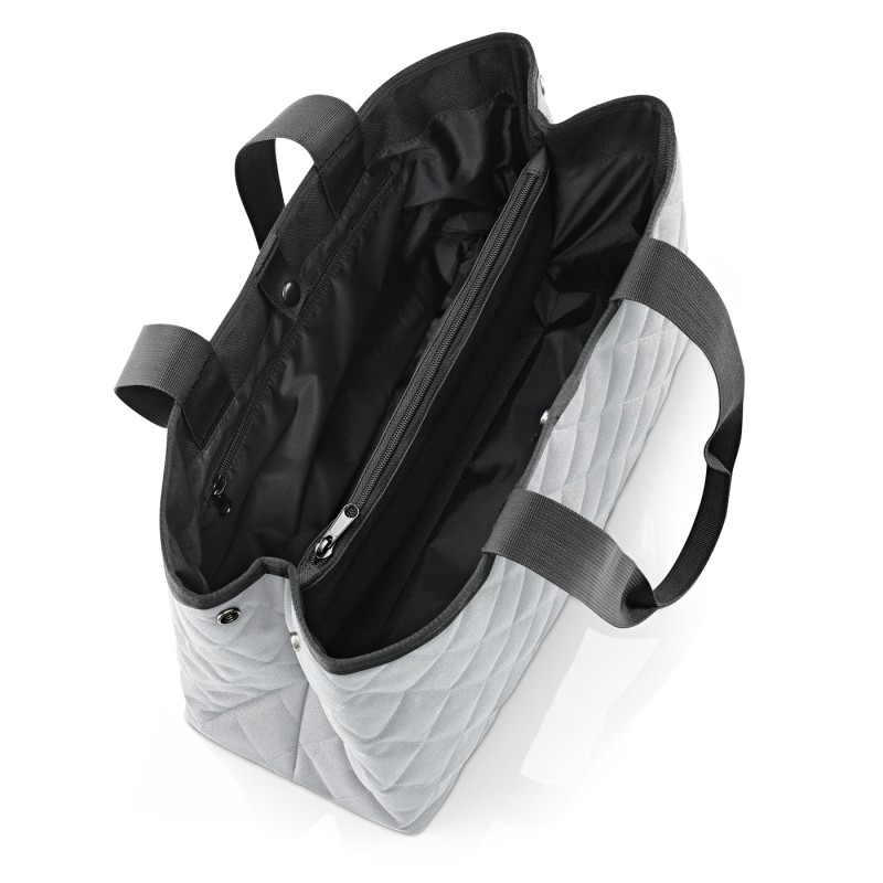 CLASSIC SHOPPER L Rhombus Light Grey