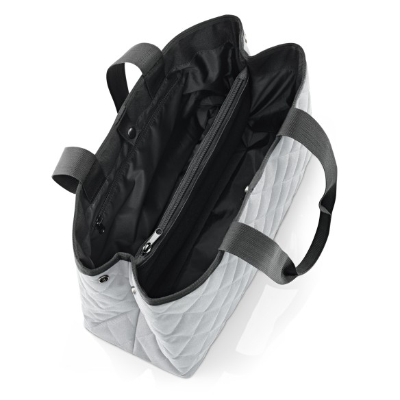 CLASSIC SHOPPER L Rhombus Light Grey