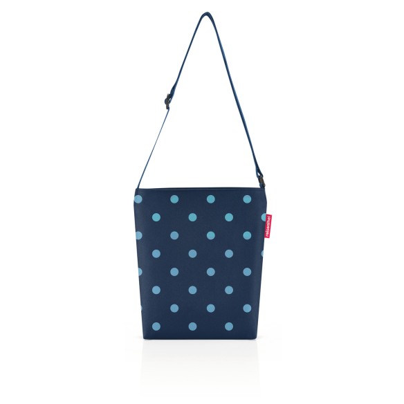 SHOULDERBAG S Mixed Dots Blue