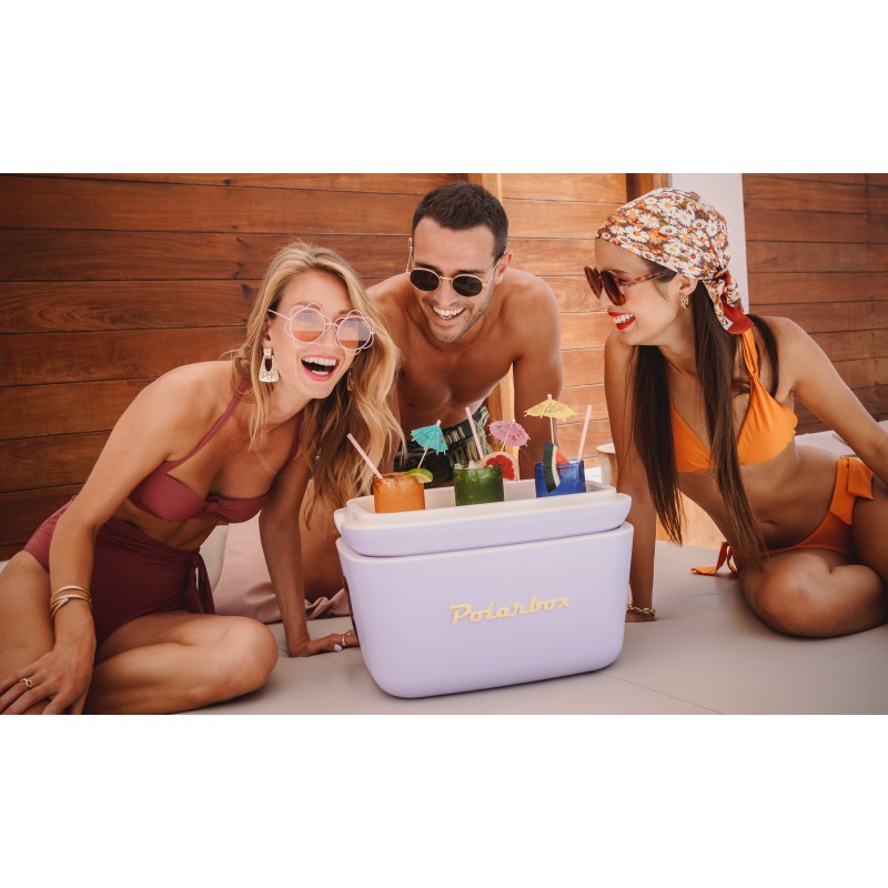 POLARBOX 12L, Celeste - rosa