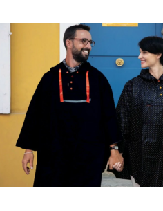 PONCHO SMATI UOMO, Noir 2