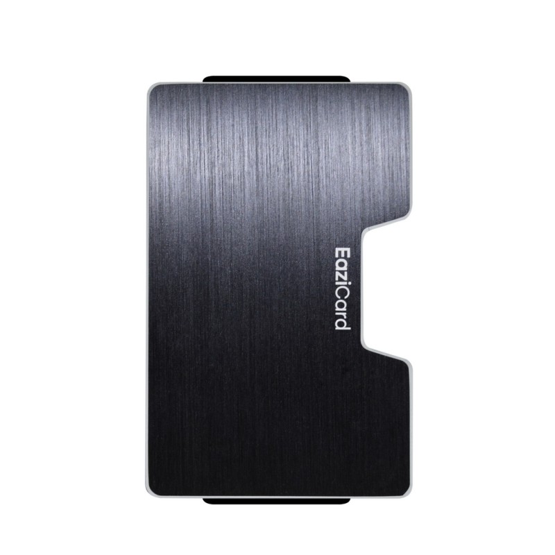 PORTA CARTE EAZICARD STACKER, Black Brushed