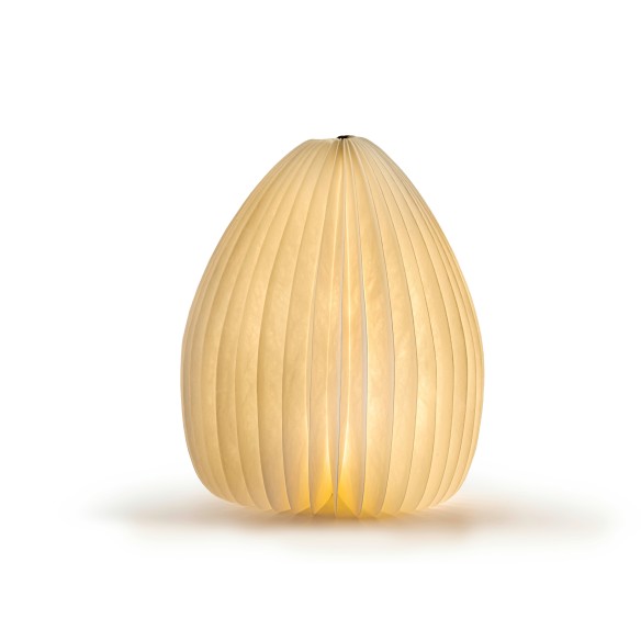 SMART VASE LIGHT, Walnut Wood