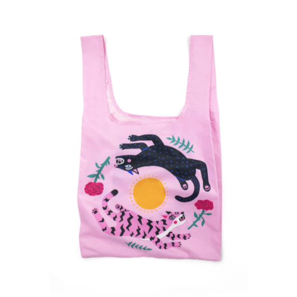 MEDIUM REUSABLE BAG, Leapingcats