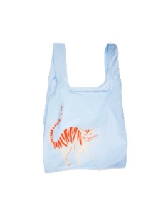 MEDIUM REUSABLE BAG, Cat red - Blue